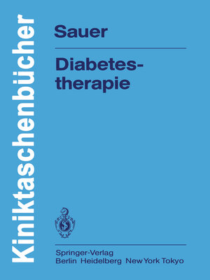 cover image of Diabetestherapie